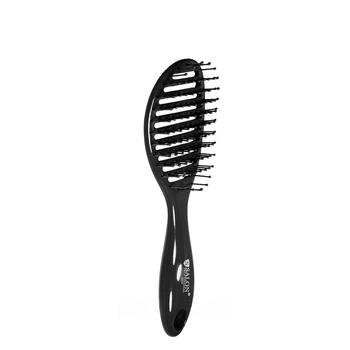 Щетка для волос скелетная Salon Professional продувная 18004 Черная