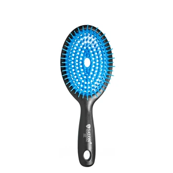 Щетка для волос продувная Salon Professional массажная 8H60 Голубая