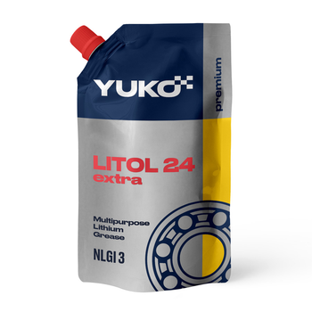 Смазка YUKO Литол-24 0,8 кг - универсальная для подшипников и узлов трения 0.37