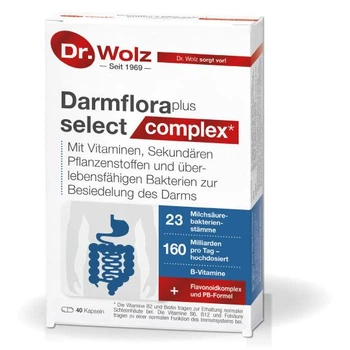 Пробиотик Dr. Wolz Darmflora plus select complex 40 капсул