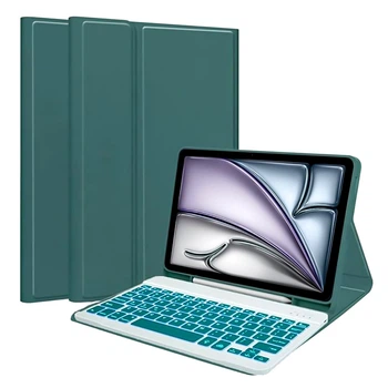 Чехол с Bluetooth - клавиатурой Magnet Flip Cover для Lenovo Tab M11 green