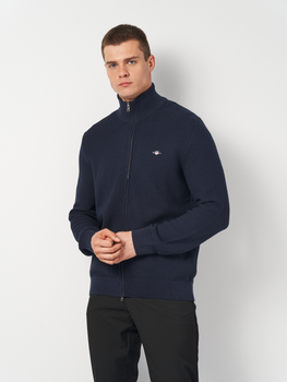 Кофта мужская Cotton Micro Textured Zip Cardigan