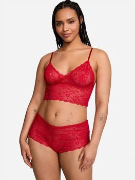 Пижама (майка + шорты) женская Victoria's Secret 301557945 S Красная (1159813296)