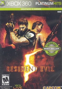 Gra Xbox 360 Resident Evil 5: Platinum Hits (Blu-ray płyta) (0013388330102)