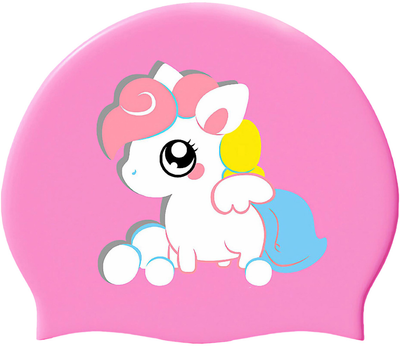 Дитяча шапочка для плавання Renvo Lima Pony JR OSFM Рожева (1SC520-05)