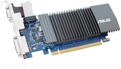 Видеокарта ASUS GeForce GT710 2GB GDDR3 silent EVO GT710-SL-2GD5-BRK-EVO (90YV0ALA-M0NA00)