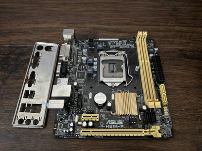 Материнская плата Asus H81M-P (s1150, Intel H81) Б/У