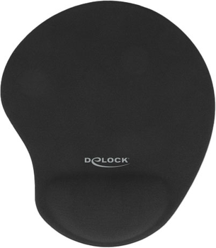 Килимок для миші Delock Mauspad 12040 Black (4043619120406)