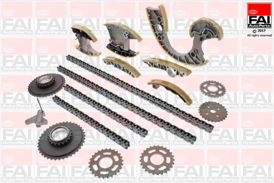 Комплект ланцюга ГРМ FAI Auto Parts Audi A4 B7 (8ec) 2.7 TDI (Bsg) 11/2005_06/2008 (TCK220NG)