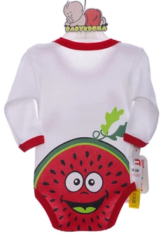 Боді з довгим рукавом Watermelon бавовна Minixx 74 см (42191)