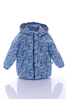 Куртка для мальчика на трикотаже Babykroha Denim голубая 80 см (42583)