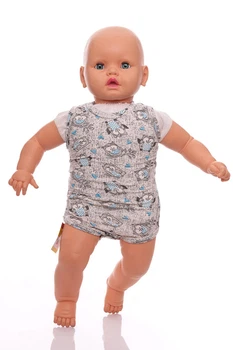 Боди майка кулир для мальчика Babykroha серый Сова 80 см (50076)