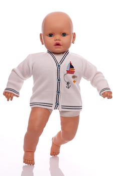 Кофта с корабликом 80 см (28293)