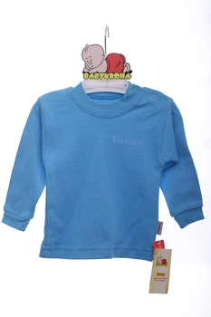Водолазка для мальчика хлопок Mancar kids голубая 62 см (41853)