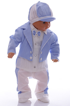 Комплект на витяг для хлопчика Модний блакитний PonPon Baby 62 см (44686)