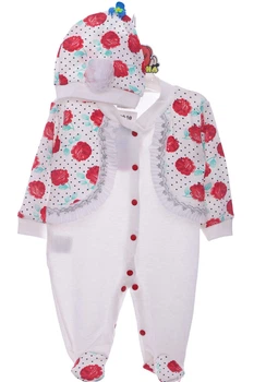 Чоловічок з шапкою для дівчинки Rose Ezgish Baby 74 см (42614)