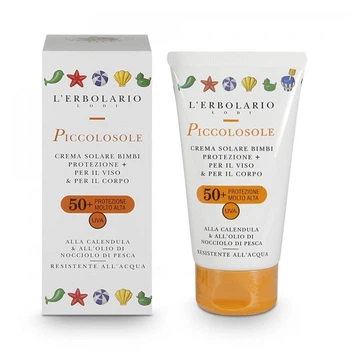 Солнцезащитный крем для детей Солнышко SPF 50 L'ERBOLARIO 75 мл 2214010003977