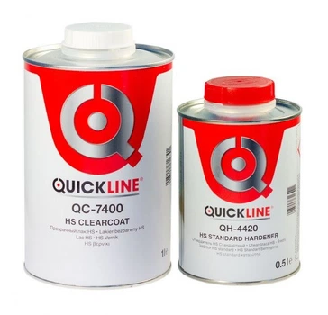 Лак Quickline QC-7400 HS + затвердник