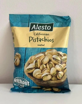 Фісташки смажені без солі Alesto 0.25кг/250г