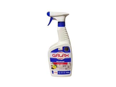 Засіб очисний для ванної кімнати GALAX 750мл та сантехніки das PowerClean "Антиналіт"