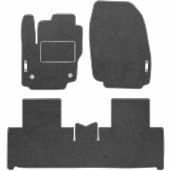 Килимки до салону Стандарт для Ford S-Max '06-15 текстильні сірі (комплект)