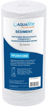 Картридж Aqualite PP20M10BB з поліпропіленової нитки Ø108x255мм 20mcr 45°C