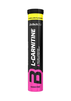 L-Карнітин BIOTECH USA L-carnitine effervescent 20 таблеток жироспалювач в упаковці (VMD-1205700)