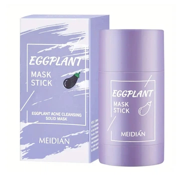 Маска стик для глубокого очищения и сужения пор лица Eggplant Stick Mask с органической глиной и экстрактом баклажана 40 г