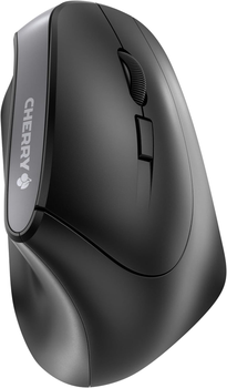 Беспроводная вертикальная мышь Cherry MW 4500 Черная Б/В