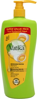 Шампунь Dabur Vatika с протеинами яиц для тонких и ломких волос 600 мл (6291069755381)