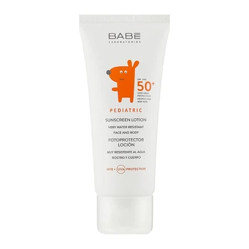 Pediatric Детский солнцезащитный лосьон SPF 50+ Babe Laboratorios 100 мл 8437011329400