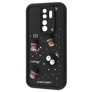 Чохол Pretty Things Case для Xiaomi Redmi 9 Black/Coffee