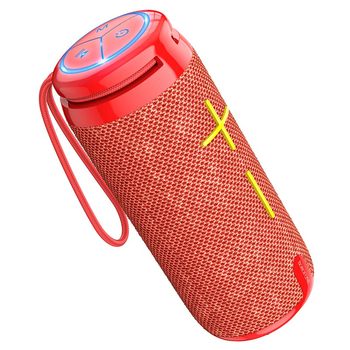 Портативная красная Bluetooth колонка Borofone BR24.