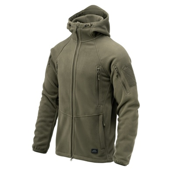 Кофта флісова Helikon-Tex Patriot Jacket Hybrid Fleece Олива L\R