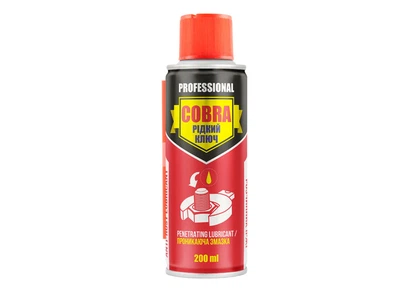 Мастило багатоцільове спрей 200ml Cobra Рідкий ключ-Nowax NX20300