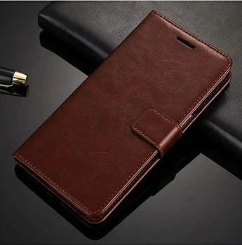 Чохол книжка для iPhone X та iPhone XS магніт хлястик прошита Vintage brown