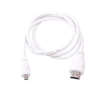 Кабель microHDMI-HDMI для Raspberry Pi 2м офіційний білий