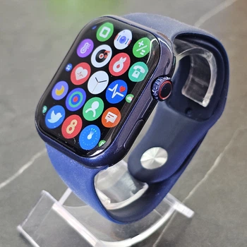Смарт-часы Smar Watch BIG S9 Pro Max 49 мм голосовой вызов Синий