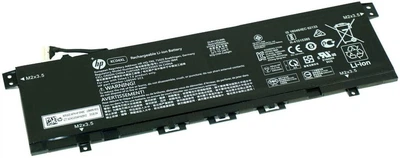 Батарея для ноутбука HP Envy x360 13-AG KC04XL, 52.5Wh (3454mAh), 4cell, 15.4V, Li-ion, черная,