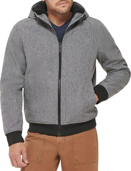 Куртка-бомбер Dockers by Levi's Softshell Sherpa з утеплювачем Color: Розмір: Gray XL