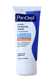 Пенка для глубокой очистки проблемной кожи PanOxyl Acne Foaming Wash Benzoyl Peroxide 10% 85 г