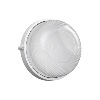 Светильник 60W 230V E27 IP54 круглый 178х75мм белый [LNPP0-1301-1-060-K01] НПП1301