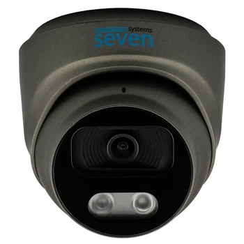 IP-відеокамера Seven Systems IP-7215PA-DL 2.8 мм 5 Мп Чорний (12572)