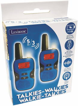 Walkie-talkie Lexibook możliwość ładowania 5 km (3380743085777)