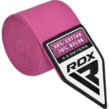 Бинты RDX HAND WRAPS Розовый 4,5 м (HWX-RP+)