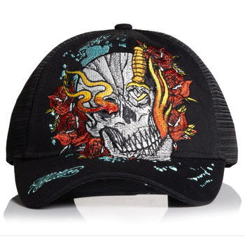 Кепка Affliction Alley Wreck Hat (A26508-BK)