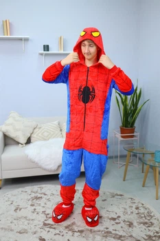 Пижама Кигуруми My Kigu мужская Человек Паук Spider Man Красный размер M 155-165 см (21026411)