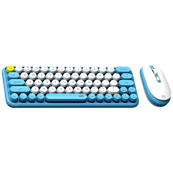 Беспроводная клавиатура с мышью для пк и ноутбука Fantech Go WK896 |Ukr/En, BT, USB 2.4Гц| Blue
