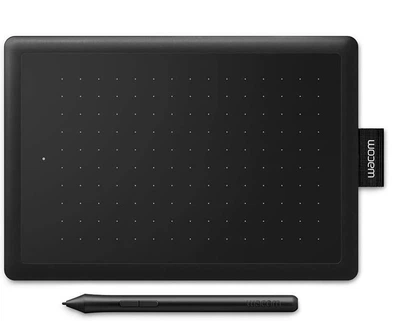 Графічний планшет One by Wacom CTL-472 зі стилусом, чорний (74075002)