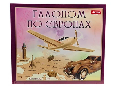 Настольная игра Bamsic "Галопом по Европах", 0823-Б4